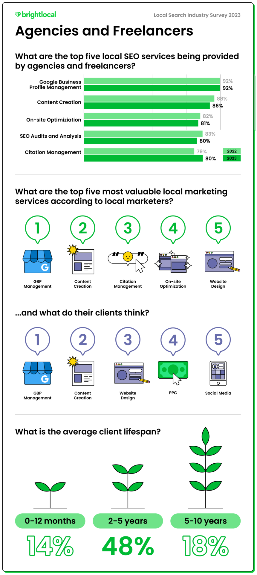 Agencies And Freelancers Infographic