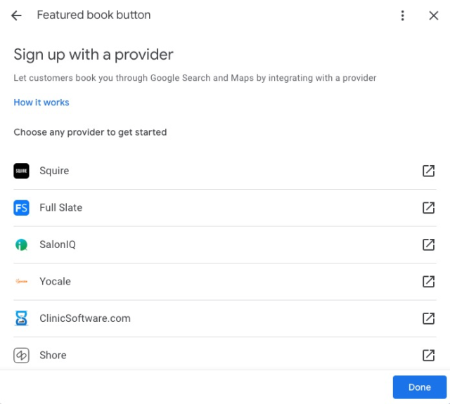 Gbp Bookings Setup