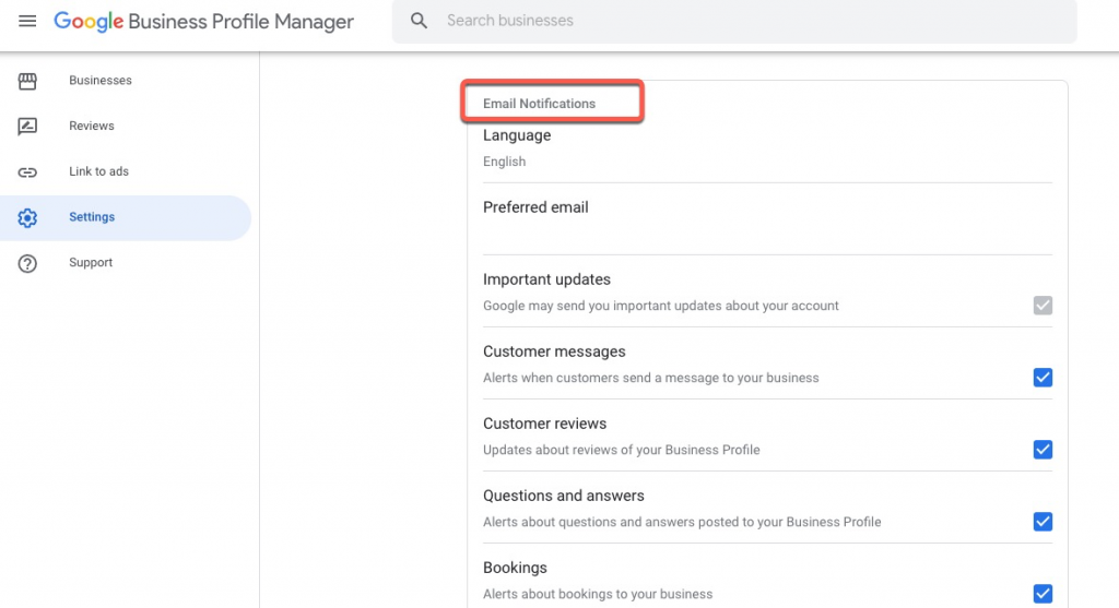 Google Business Profile Manager