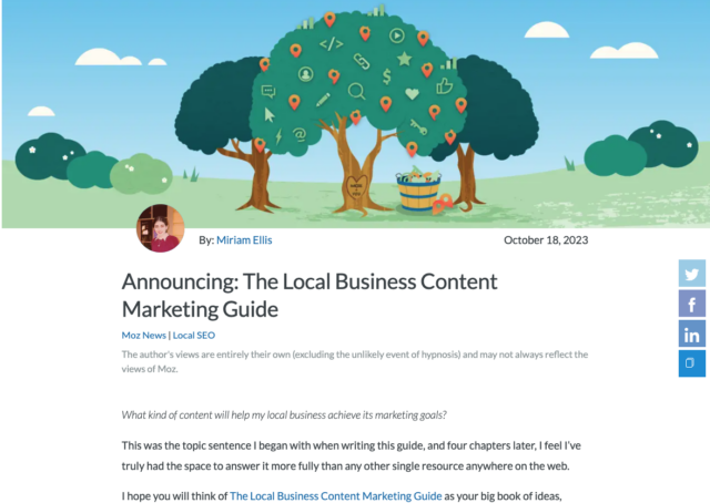 Miriam Local Business Cm Guide