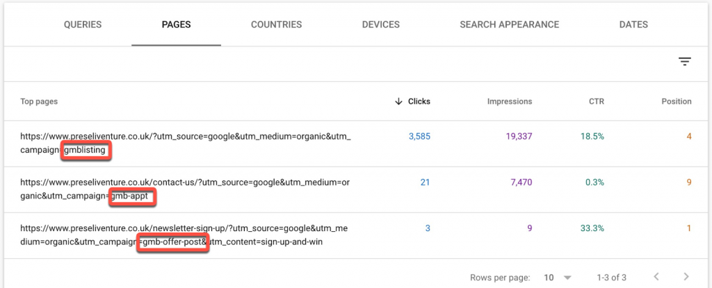 Search Console Queries